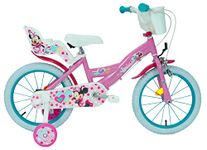 Huffy Disney Minnie Mouse 16 Inch Girls Bike 5-7 Years Old + Stabilisers