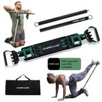 Gymproluxe Original Resistance Bands Bar Set - Exercise Band Set for Home Gym - 90KG Workout Band Set - Multi Gym Fitness Equipment For Home Workout