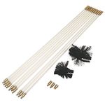 Bailey Flexible Nylon Pro Pack Drain/Chimney Sweep Rod Set 10m…