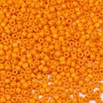 Bala&Fillic Orange Color 3mm Seed Beads About 3600pcs/100Grams in Bag, 8/0 Glass Craft Beads for Making Bracelet Necklace Earring(Orange)