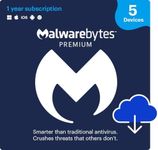 Malwarebytes Premium | 1 Year, 5 De