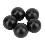 M10x35 Ball knob, 5Pcs Threaded Black Bakelite Ball Lever Knob Machine Operation Ball Handles Machine Tool Replacement