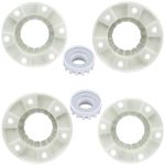 2 Pack 280145 W10820039 Washer Hub Kit Compatible Whirlpool Mayta-g Washer Basket Drive Hub Replacement Part,Replaces 1200151, AP5985205, 8545948, 8545953, AH1485595,W10118114