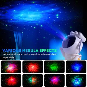 Astronaut Galaxy Star Projector – White Night Light