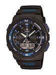 Casio Men's SGW500H-2BV Black Resin Analog Digital Twin Sensor Multi-Function Watch