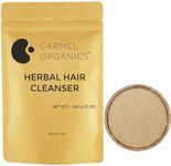 CARMEL ORGANICS Herbal Hair Cleanser Powder 340 Grams Blend of Soapnut,Shikakai,Amla & Aloevera Powder | Nourishes the Scalp and Hair With Essential Nutrients | Natural |