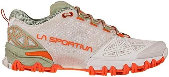 La Sportiva Womens Bushido II Trail Running Shoe, Tea/Cherry Tomato, 9