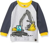 John Deere Toddler Boys' T-Shirt, Ombre Blue, 2T