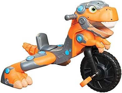 little tikes Chompin' Dino Trike, Interactive Dinosaur Ride-on Toy for Ages 3+ Multicolor