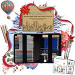 Drawing Pencils Art Supplies – 55pc Colored Pencils For Kids, Teens, And Adults Includes Charcoal Pencils, Graphite Pencils, Sketch Pencils Digital Ebook Library Of Drawing Tutorials And Sketch book