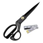 Premium Fabric Scissors Heavy Duty, Sharp All Purpose Scissors for Office Craft Sewing Embroidery, Professional Dressmakers Shears- 8 inch