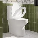 ELLAI Elongated Two-Piece Toilet wi
