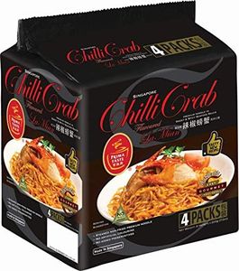 Prima Taste Chilli Crab Lamian 160 g (Pack of 4)