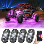 Honalia LED Rock Lights for UTV 4 P