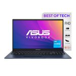 ASUS Vivobook 15 (2023), Intel Core i3-1315U 13th Gen, 15.6" (39.62 cms) FHD, Thin and Light Laptop (8GB/512GB SSD/Integrated Graphics/Windows 11/Office 2021/Backlit KB/Blue/1.7 kg), X1504VA-NJ321WS