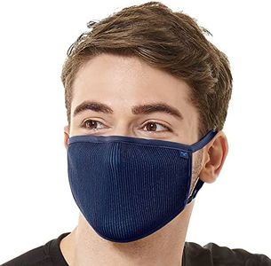 Naroo F.U Plus - Reusable Anti Dust Breathable Sports Face Mask for Cycling Running for Men & Women (Small, Navy)