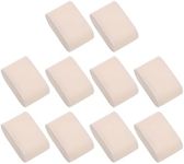 uxcell 10Pcs Bracelet Watch Pillow Flannelette Jewelry Display Pillows for Watch Box Bangle Cushions Display Storage (2.87" x 1.73" x 1.34", Beige)