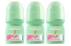 Mitchum Roll On Powder Fresh 50ml (Pack Of 3)