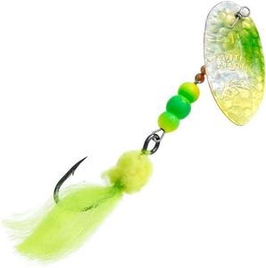 Panther Martin PMSSHR_18L_HLC Salmon Steelhead HolyRoe Fishing Spinning Lure - Hammered Lime Chartreuse - 18L (1/2 oz)