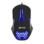 Ant Plus Ghost 30 Ergonomic 7200 DPI RGB Optical Wired Gaming Mouse Mice 7 Buttons Compatible Mac Pro Gamer PC Laptop Desktop Notebook-Black