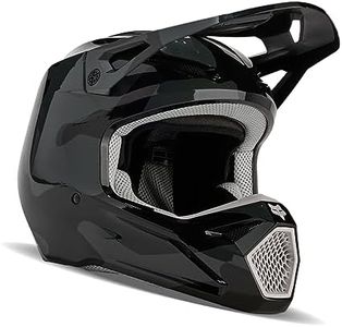 Fox Racing Unisex V1 Motocross Dirt Bike Helmet, Black Camo Bnkr, X-Small