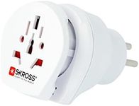 Skross Combo-World to Israel Travel Adaptor, White