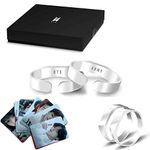 Dolpind Kpop Bts Ring Fans Jewelry Merchandise Suga Jungkook Jimin V Rap Jhope Jin Army Gifts For Boys - One Size