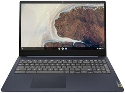 Lenovo IdeaPad 3 Chromebook 15IJL6 Laptop (15.6" Full HD | Intel Celeron N4500 CPU | 8GB DDR4 RAM | 128GB eMMC) - Abyss Blue (Renewed)