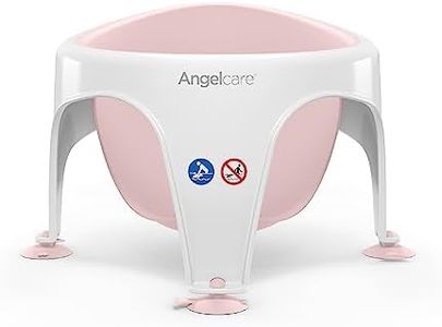 Angelcare - Anneau de Bain pour Bébé - Confort et Sécurité - 6 mois à 10 mois - Rose