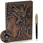 fengco 3D Dragon Embossed Journal W