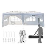 Outvita 10x20ft Pop Up Canopy with 