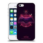 Head Case Designs Officially Licensed Justice League Movie Batman 2 Logos Soft Gel Case Compatible With Apple iPhone 5 / iPhone 5s / iPhone SE 2016