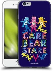 Head Case Designs Officially Licensed Care Bears Stare 40th Anniversary Soft Gel Case Compatible with Apple iPhone 6 / iPhone 6s