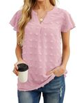 IWOLLENCE Summer Tops for Women UK Ladies Tops Size 12 Ladies Shirts and Blouses Summer Tshirts Women Ladies Loose Tops