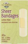 Pack of 1 x All Terrain Bandages - Sheer - 3/4 in x 3 in - 40 ct