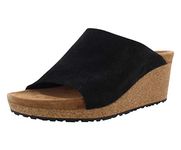 BIRKENSTOCK Women's Namica, Black Suede, 40 N EU