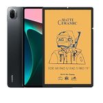 ELICA Matte Finish Screen Protector Guard Front Side [Full Coverage] Anti Glare Anti Fingerprint [Bubble-Free] Screen Guard For Xiaomi Mi Pad 5