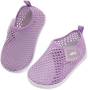 Baby Toddler Water Shoes Swim Shoes for Boys Girls Water Shoes Beach Pool Shoes Purple 2.5-3 Years