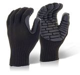 GLOVEZILLA ANTI-VIBRATION GLOVE BLACK XL