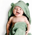 Natemia Premium Hooded Baby Bath Towel - Award Winning Baby Towels with Hood Made Using 100% Organic Cotton from Turkey, Baby Towels for Newborn, Hooded Baby Towels Girl, Baby Bath Towels Hooded