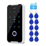 GXY Fingerprint RFID Access control Keypad Waterproof Metal Door Opener 13.56MHz IC Controller Support NFC Phone Outdoor Use WG26