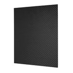 Micro Trader Carbon Fiber Sheet Plain Weave Panel 3K Surface Plate 2002500 0.2inch Black