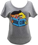 Out of Print Women's Dolman Shirt, Bert and Ernie Book Club, X-Small