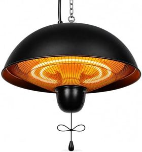 Hanging Patio Heater, Electric Ceiling Heater for Gazebo & Porch Indoor