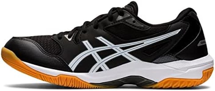 ASICS Men's GEL-ROCKET 10 Volleyball Shoes, 10, BLACK/GUNMETAL