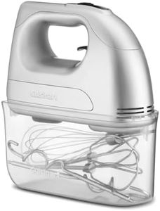 Cuisinart Power Advantage 7-Speed Hand Mixer | Balloon Whisk | Dough hooks | Stainless steel beaters | 7 Speeds | 200W motor | Snap on storage case | Electric hand mix for all your kitchen tasks