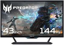 Acer Predator CG437KP 42.5 Inch 4K Ultra HD Gaming Monitor (VA Panel, G-SYNC Compatible, 144Hz (OC), 1ms, HDR 1000, DP, HDMI, USB Hub, Black)