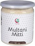 Multani Mitti Powder | Fullers Earth Clay | 100% Natural Indian Clay | Skin Tightening Face Pack, Detox Bath & Soap Making | 10 oz (283 grams) | By Yogi's Gift®