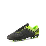 DREAM PAIRS Men's Cleats Football Boots Soccer Shoes,Size 8.5,BLACK/NEON/GREEN,160859-M