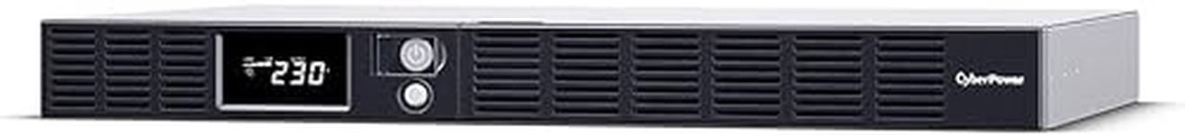 Cyberpower OR1000ERM1U Office Rackmount 1000va/600w 1U UPS, 6xIEC Outlets and Simulated Sinewave Output, Black